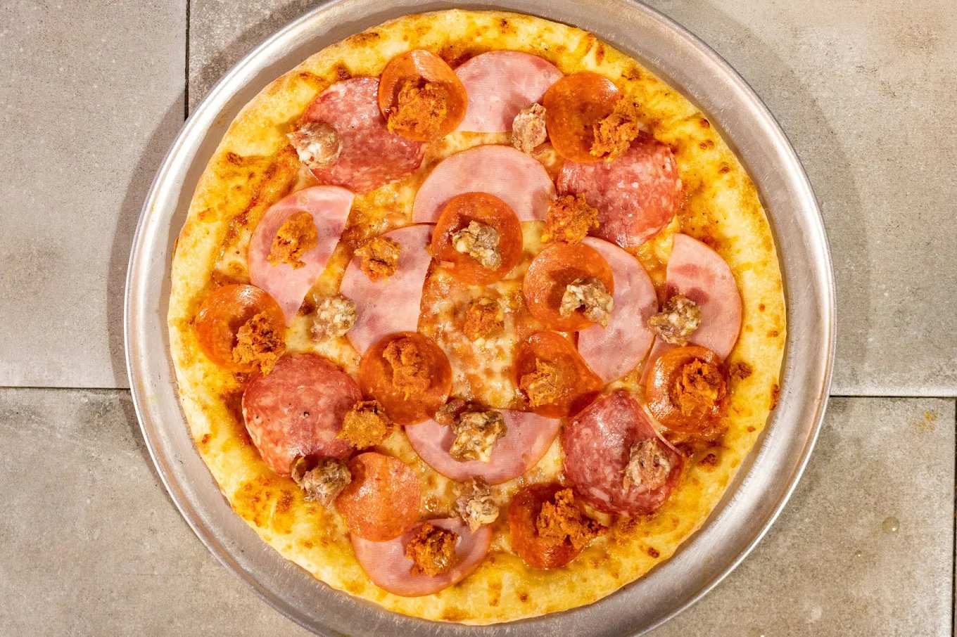 Authentic New York style pizza